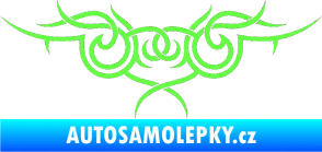 Samolepka Tetování 059 Fluorescentní zelená