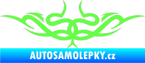Samolepka Tetování 061 Fluorescentní zelená