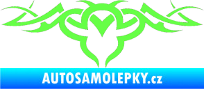 Samolepka Tetování 062 Fluorescentní zelená