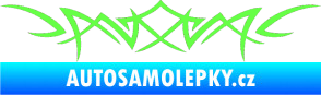 Samolepka Tetování 068 Fluorescentní zelená