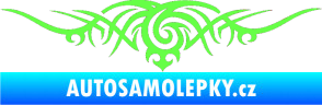 Samolepka Tetování 070 Fluorescentní zelená