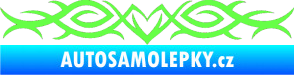 Samolepka Tetování 073 Fluorescentní zelená