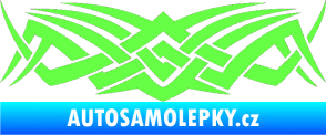 Samolepka Tetování 076 Fluorescentní zelená
