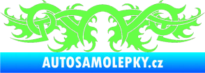 Samolepka Tetování 079 Fluorescentní zelená