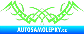 Samolepka Tetování 087 Fluorescentní zelená