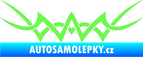 Samolepka Tetování 093 Fluorescentní zelená