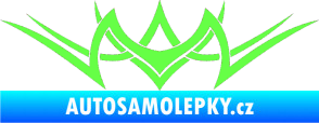 Samolepka Tetování 094 Fluorescentní zelená