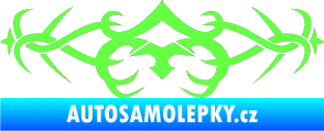 Samolepka Tetování 099 Fluorescentní zelená