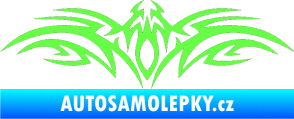 Samolepka Tetování 103 Fluorescentní zelená