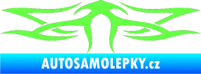 Samolepka Tetování 104 Fluorescentní zelená