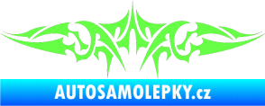 Samolepka Tetování 120 Fluorescentní zelená