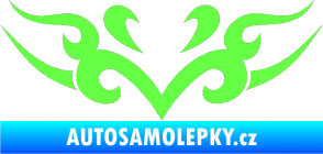 Samolepka Tetování 130 Fluorescentní zelená