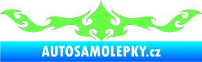 Samolepka Tetování 132 Fluorescentní zelená