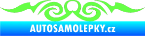 Samolepka Tetování 133 Fluorescentní zelená