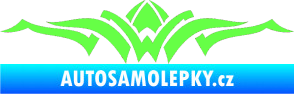 Samolepka Tetování 140 Fluorescentní zelená