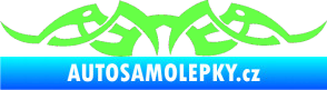 Samolepka Tetování 141 Fluorescentní zelená
