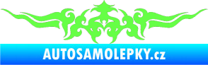 Samolepka Tetování 142 Fluorescentní zelená