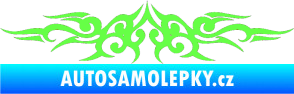 Samolepka Tetování 143 Fluorescentní zelená