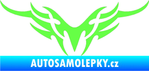 Samolepka Tetování 148 Fluorescentní zelená