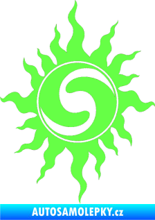 Samolepka Tetování 162 Fluorescentní zelená