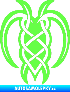 Samolepka Tetování 176 Fluorescentní zelená