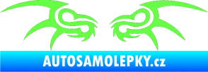 Samolepka Tetování 181 Fluorescentní zelená