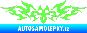Samolepka Tetování 184 Fluorescentní zelená