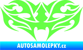 Samolepka Tetování 200 Fluorescentní zelená
