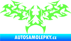 Samolepka Tetování 201 Fluorescentní zelená