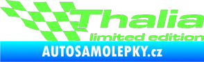 Samolepka Thalia limited edition levá Fluorescentní zelená