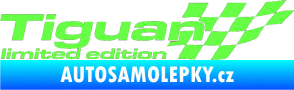 Samolepka Tiguan limited edition pravá Fluorescentní zelená