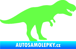 Samolepka Tyrannosaurus Rex 001 pravá Fluorescentní zelená
