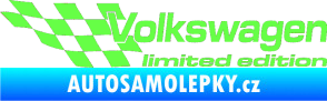 Samolepka Volkswagen limited edition levá Fluorescentní zelená