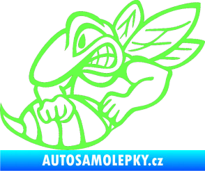 Samolepka Vosa levá Fluorescentní zelená