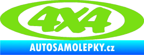 Samolepka 4x4 varianta 019 zelená kawasaki
