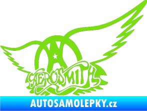 Samolepka Aerosmith 002 zelená kawasaki