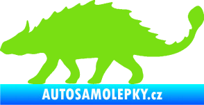 Samolepka Ankylosaurus 001 levá zelená kawasaki