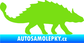 Samolepka Ankylosaurus 001 pravá zelená kawasaki