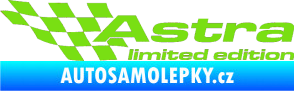 Samolepka Astra limited edition levá zelená kawasaki