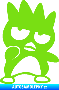 Samolepka Badtz Maru 001 pravá zelená kawasaki