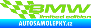 Samolepka BMW limited edition levá zelená kawasaki