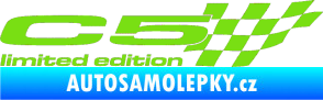 Samolepka C5 limited edition pravá zelená kawasaki