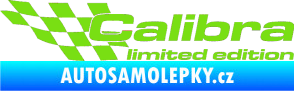Samolepka Calibra limited edition levá zelená kawasaki