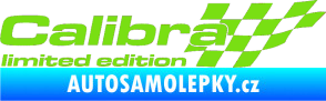 Samolepka Calibra limited edition pravá zelená kawasaki