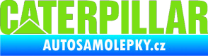 Samolepka Caterpillar - jedna barva zelená kawasaki