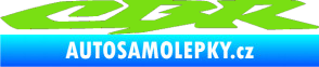 Samolepka CBR 001 zelená kawasaki