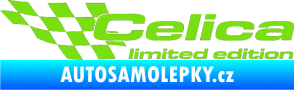 Samolepka Celica limited edition levá zelená kawasaki