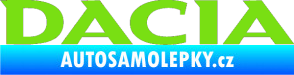 Samolepka Dacia 001 zelená kawasaki