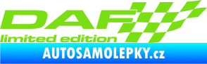 Samolepka DAF limited edition pravá zelená kawasaki