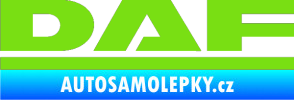 Samolepka DAF zelená kawasaki
